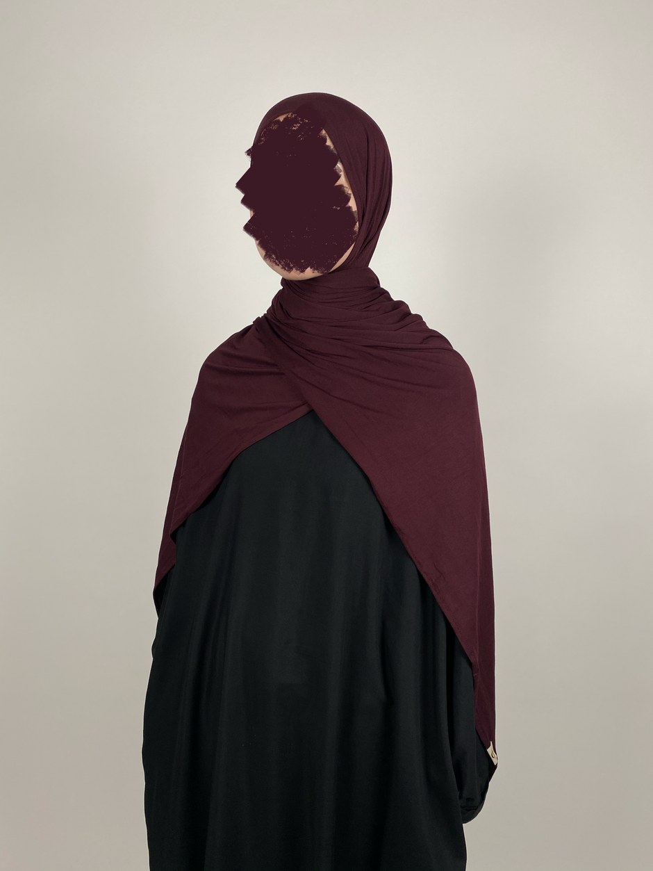 Bamboo Jersey hijab – Qudsiyah